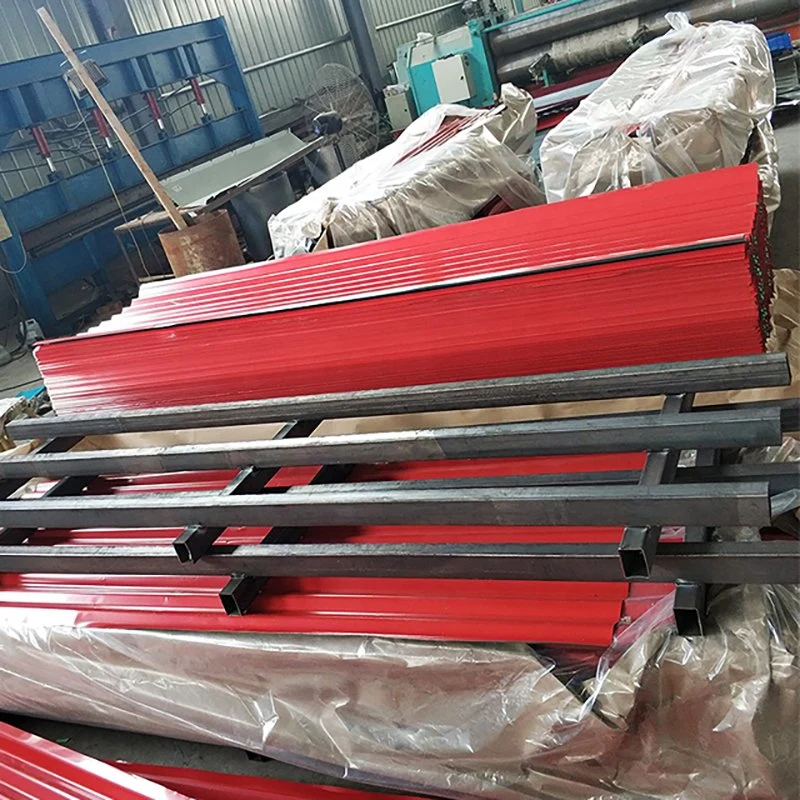 Metal Roofing Tiles Customized Galvanized Corrugated Color Coated Steel Sheet Roofing Sheet