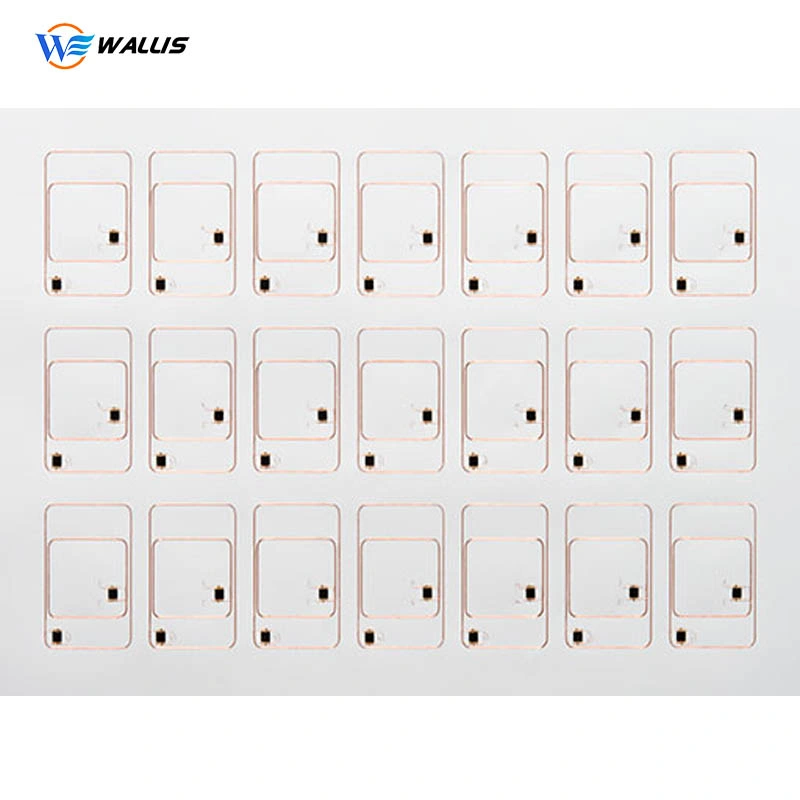 Lf 125kHz PVC Em-Marine 4100 RFID ID Inlay/Paper Roll Tag Passive Dry Wet Inlay Tag UHF RFID NFC Sticker/Label