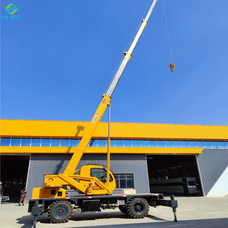 High quality/High cost performance  Construction Equipment 4 Wheel off Road Crane Truck Crane with Good Price