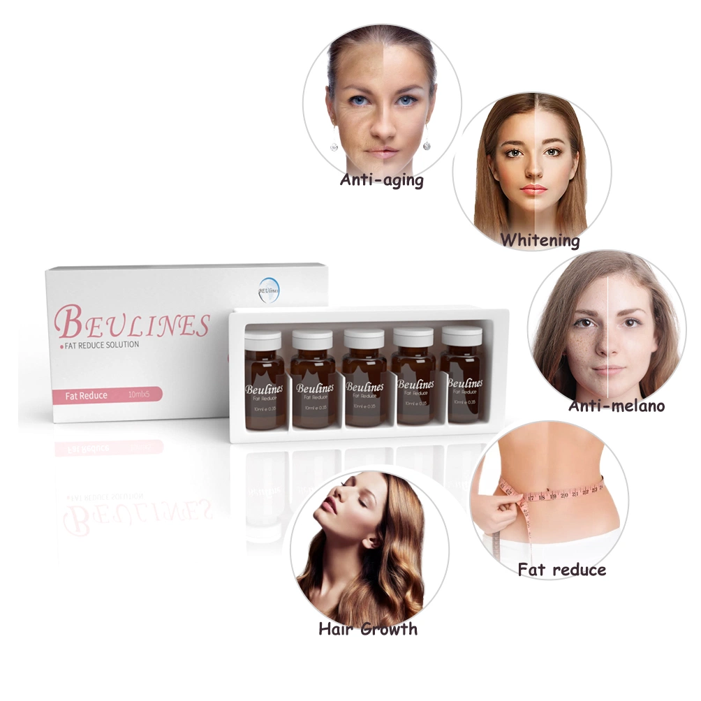 Schönheit Chin Lipolytische Lösung Lipolyse Red Ampule Burning Fat Loss Serum aus Deoxycholsäure für Hyaluronic Pen