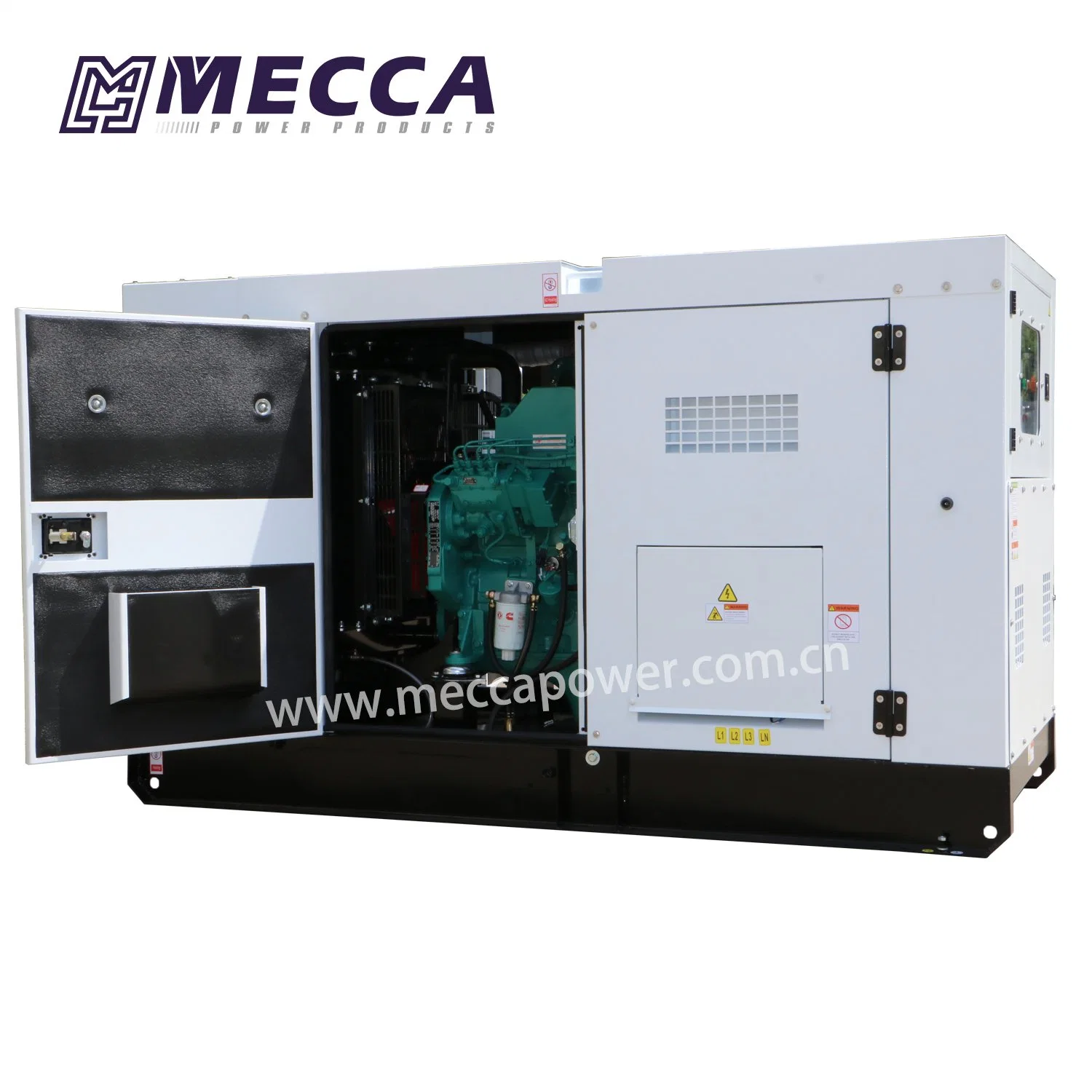 72.5kVA Soundproof Water Cooling Land Use Diesel Generator for Emergency