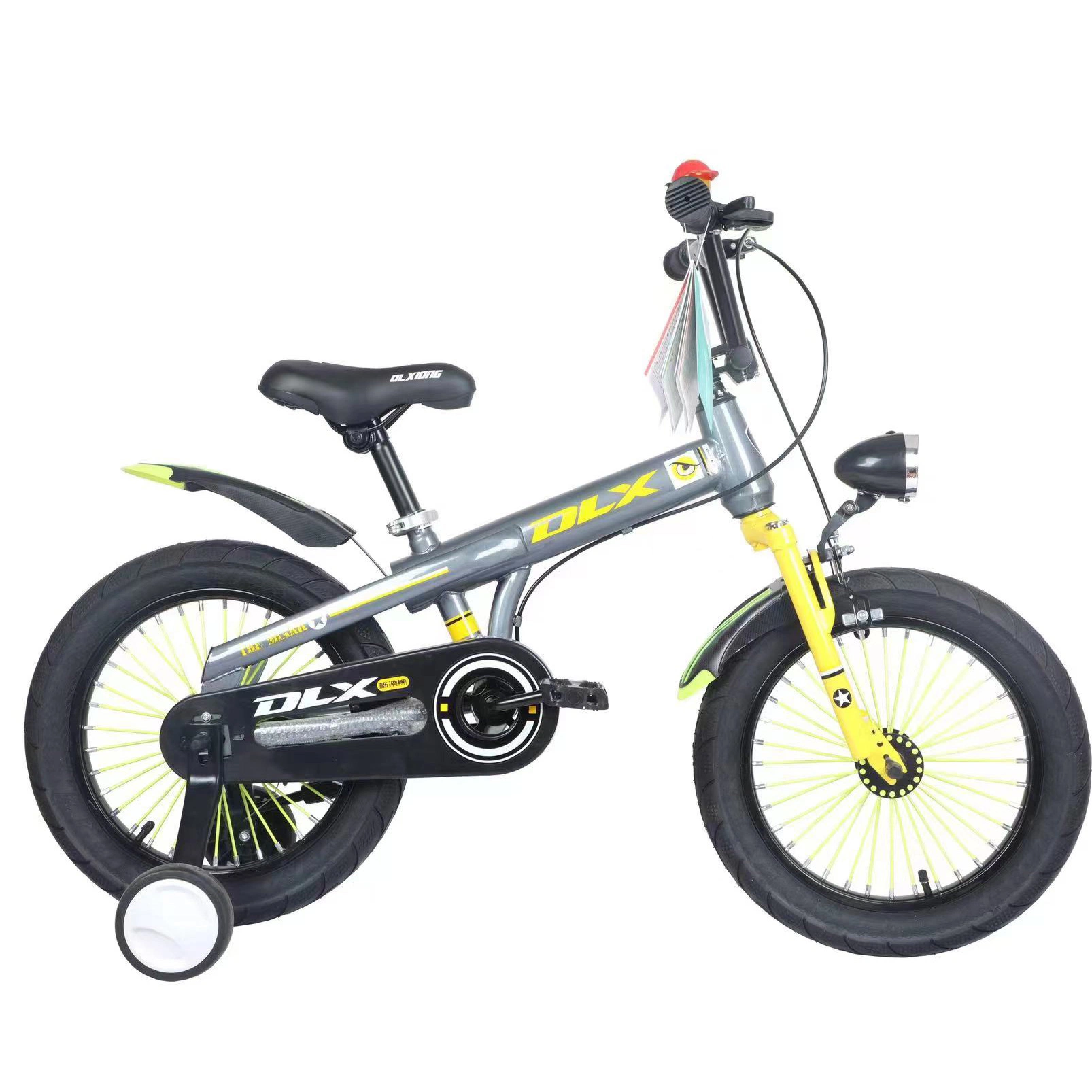 Kids Bike with Training Wheel Baby Stroller Kids Cycle for 3-8 Years Old