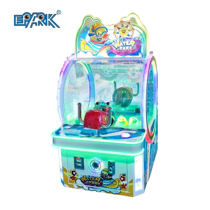 Newest Kids 2 Players Coin Operated Gun Water Shooting Redemption Game Machine