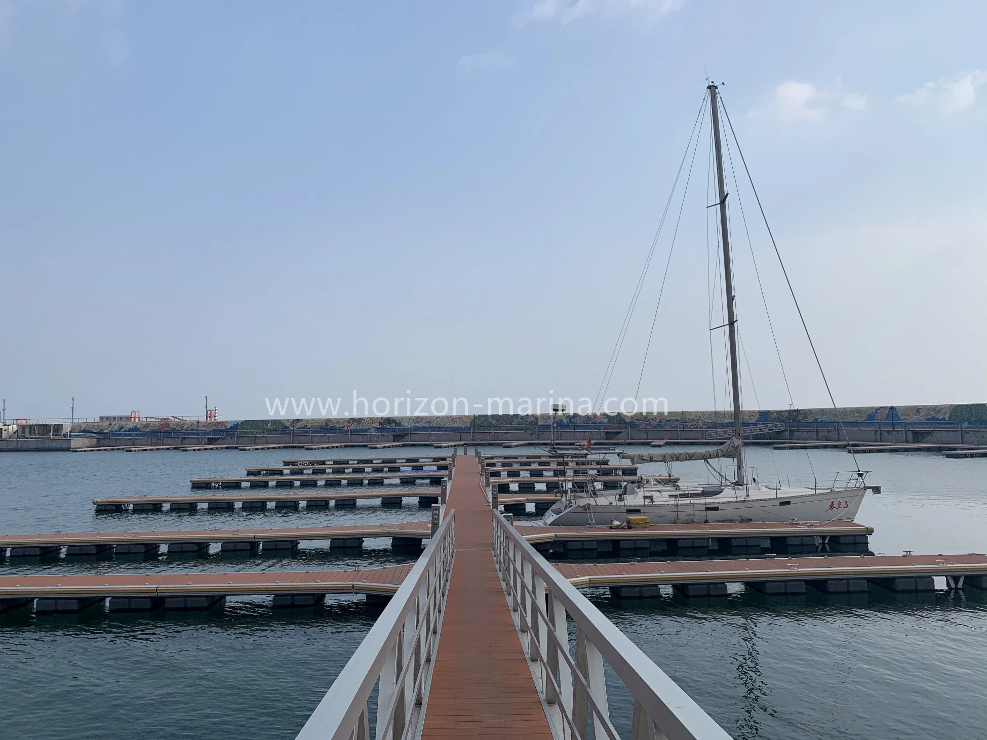 Aluminum Structure Marina Dock Application Aluminum Dock Finger Pontoon