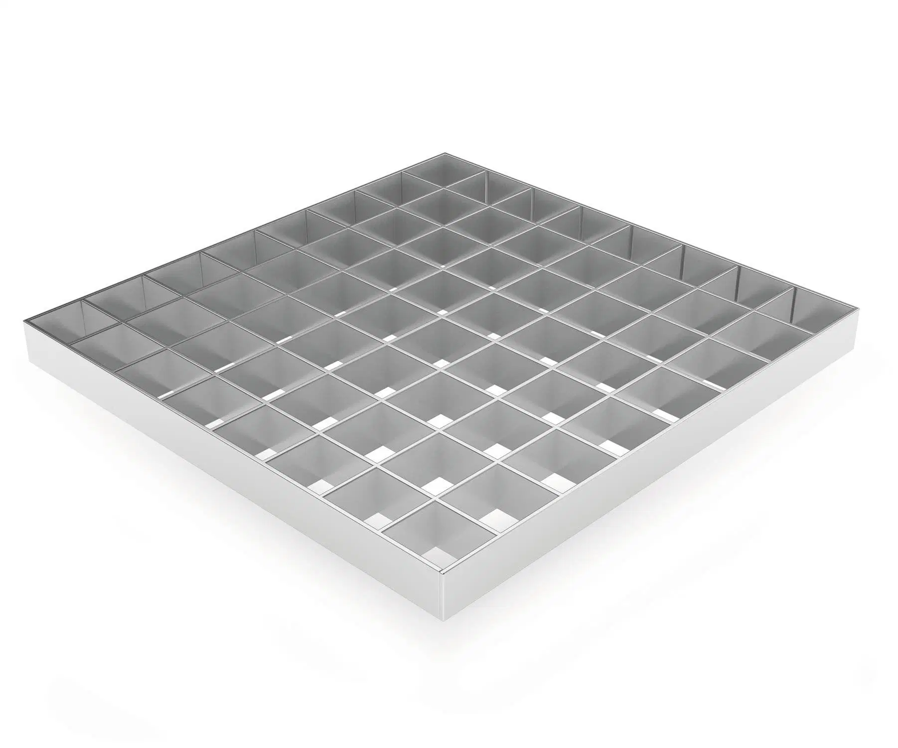 316L Polish Plain Stainless Steel Grating with Floor Drain Grate