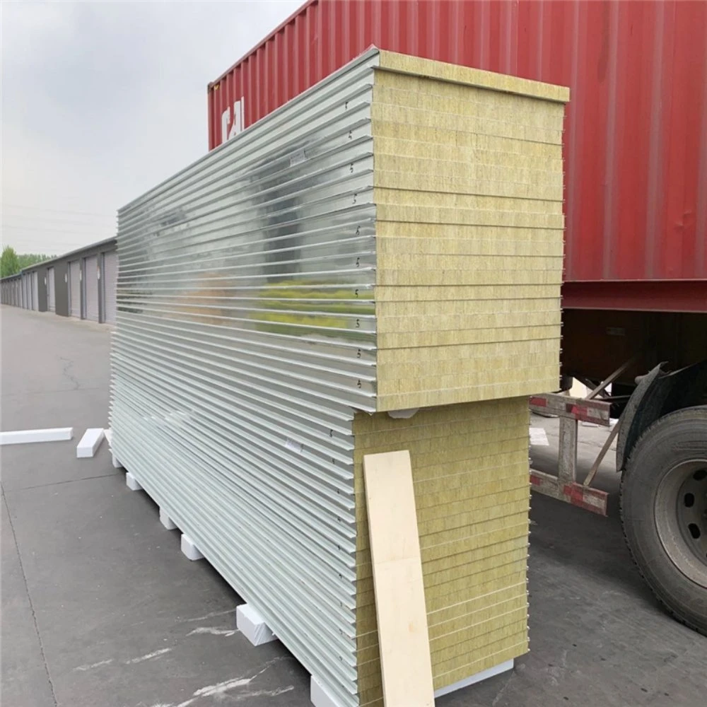 Environmental Hot Sale Clean Room Fireproof Steel Building Wall Plate Roofing Board Mineral Wool/Glasswool/Polystyrene/Rockwool/Rock Wool/Foam Sandwich Panels