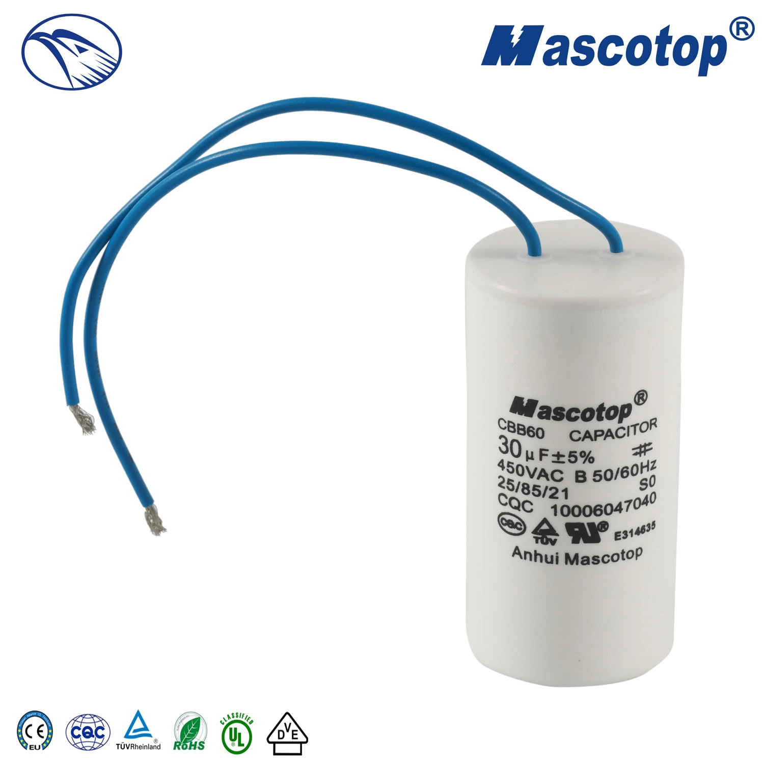 Commonly Used Capacitor for Washing Machine and Pump