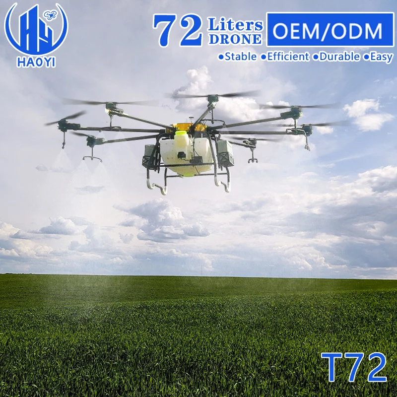 75kg carga útil fertilizante Agricultura pulverizador Drone