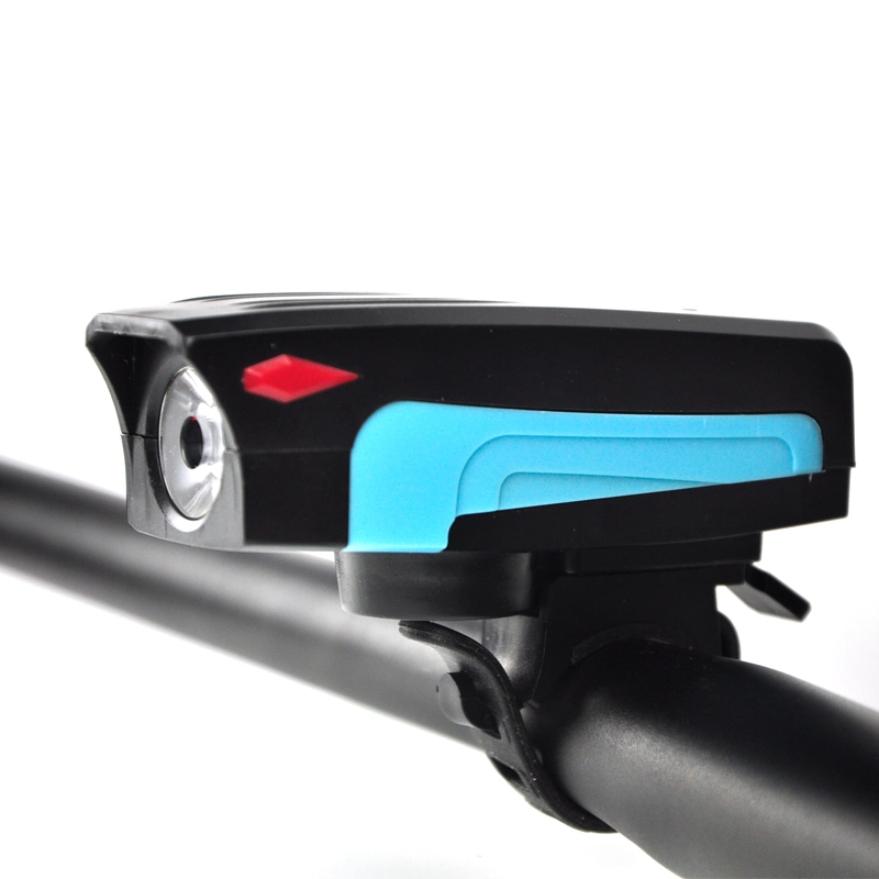 LED Light USB Rechargeable 2000mAh Li-Battery Bicycle Light