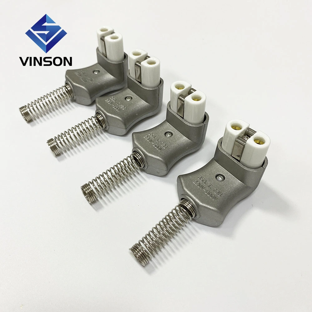 High Temperature European Aluminium Type 35A Heater Plug & Porcelain Connector for Band Elements