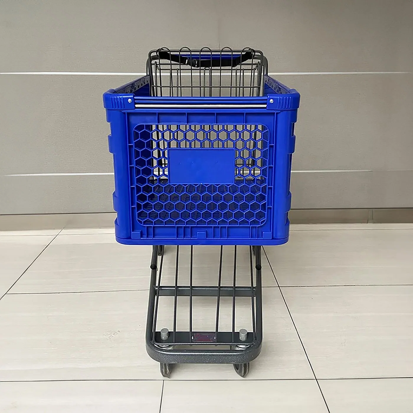 Zippy Plastic Basket Trolley for High-Energy Outings