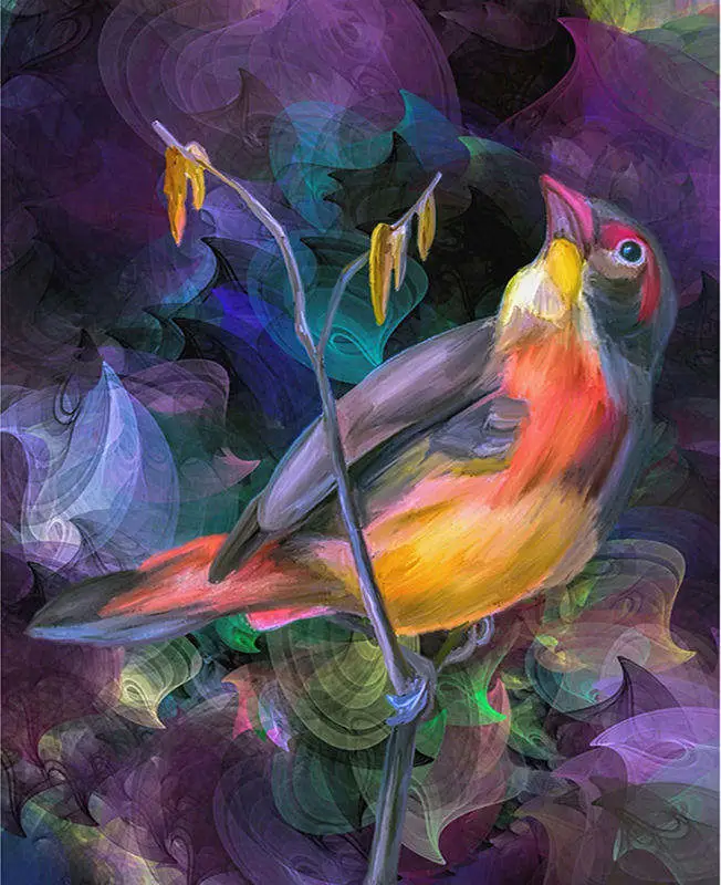 DIY Animal Birdt for Home Decoration Diamond Art Painting Kits