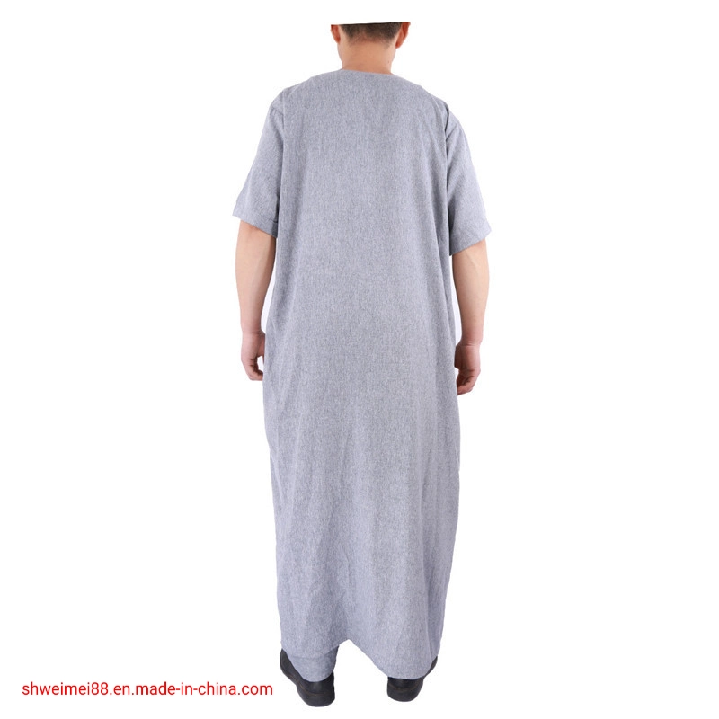 Middle East Kaftan Dubai arabe musulmane costume islamique de vêtements pour hommes chemise pantalon Thobe