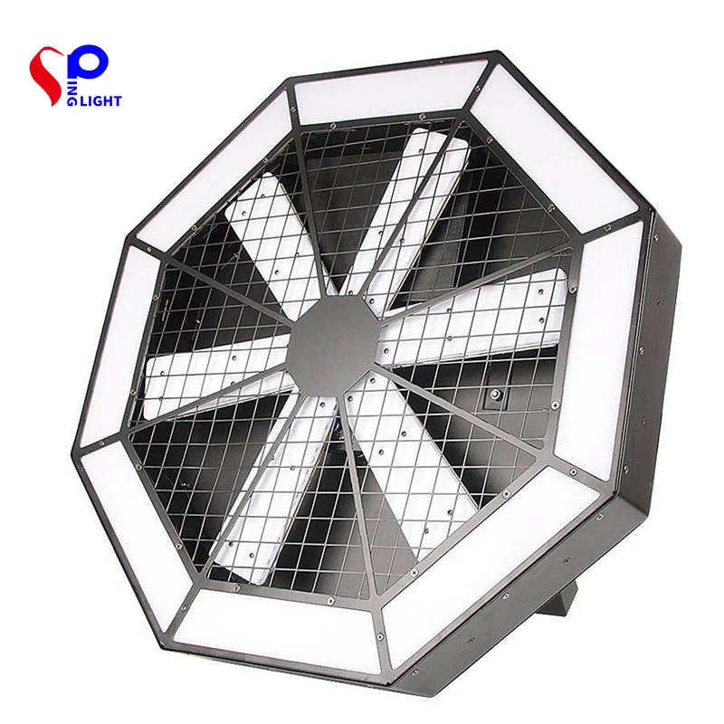 New Arrival Stage Background Rotating Fan Backdrop LED Stage Light