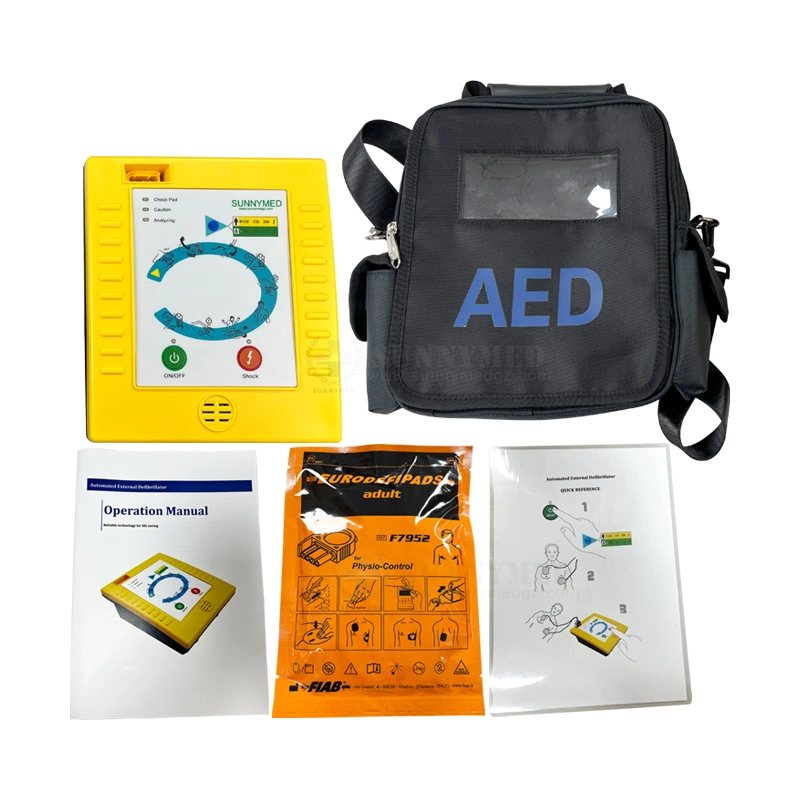 Sy-C025-2 gute Qualität automatisierte tragbare AED externe Defibrillator Preis