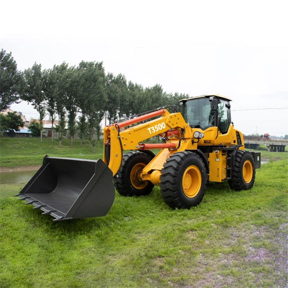 Telescopic Loader Agricultural Construction 4 Wd Telescopic Handler Machinery Yaweh Manufacturer Tele-Handler 3ton 11m Telescopic Loader for Sale