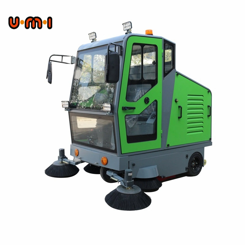 Commercial Industrial Ride-on Floor Sweeper Machine China Industrial Use High Efficiency Floor Cleaning Sweeper