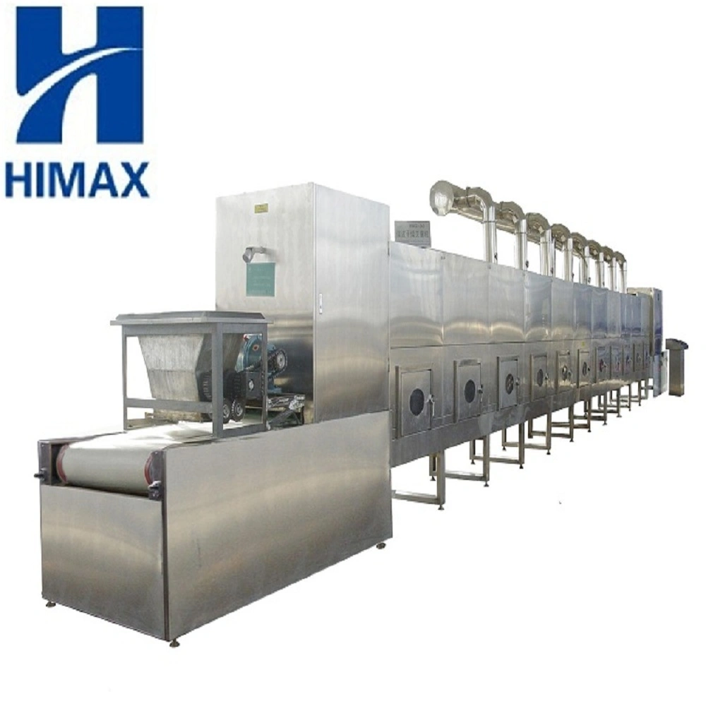 Smalhot Sale Industries Made in China Tunnel Microwave Vacuum Industrial Dryer/Leaves Microwave Drying Food Dehydrator Low Price