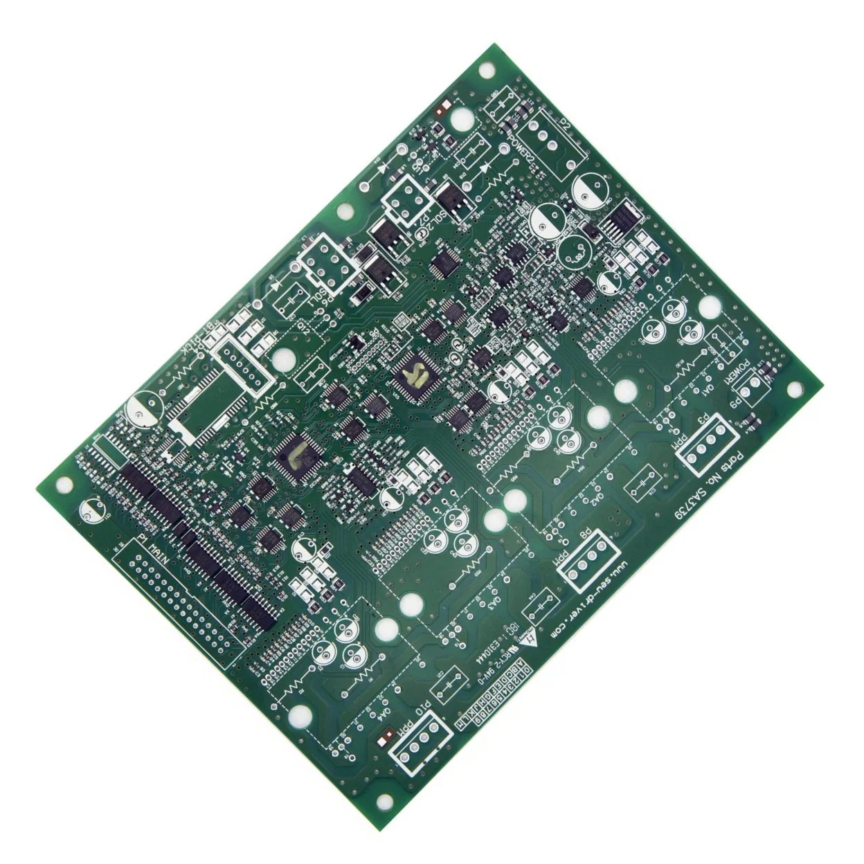 Fabricante de PCB de dupla face profissional PCB personalizado de alto nível em cerâmica e substrato de alta qualidade Placa de circuito impresso de um lado PCB