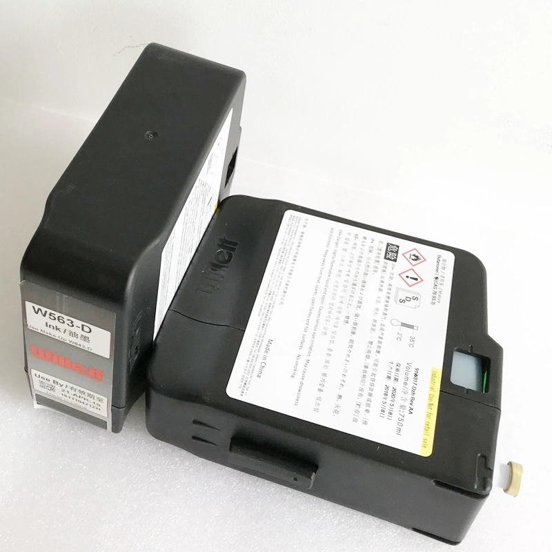 Ink Cartridge Alternative Original W563-D for Willet 620 Inkjet Printer Cij Printer; Coding/Packaging Industry