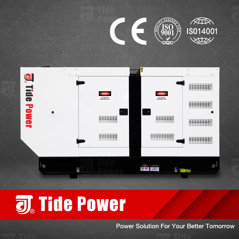 Tide Power 125/145kVA Cummins Dcec Diesel Generator Set Canopy/Silent Type, Power Range From 20 to 525kVA Fenova Series, Leroysomer/Stamford/Tide, Comap/Deepsea