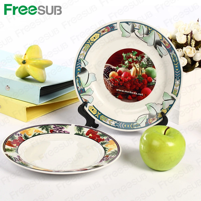 Sunmeta Factory Direct Sale 8'' Sublimation Blanks Ceramic Plates (CY10A)