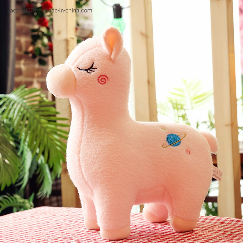 Custom Lovely Alpaka Toy Stuffed Alpaca Plush Toy