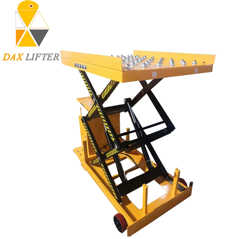 Daxlifter Brand Industrial Use Professional Roller Stainless Steel Lifting Tables