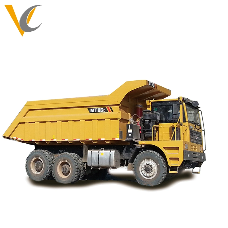 2021 Hot Sale Mt86 31700kg Hydraulic Cylinder Diesel Fuel Mining Dump Truck