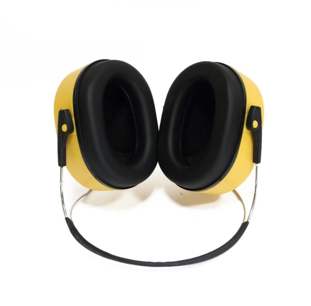 Armor Neck Banded Safety Work Earmuff Ear Protection Class 5 Yellow