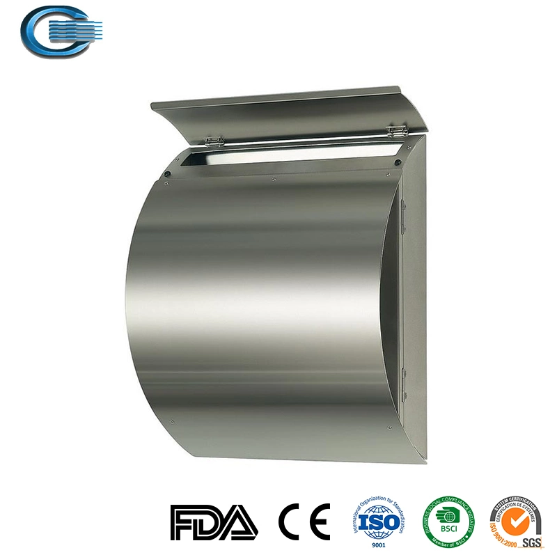 Huasheng Wholesale/Supplier Modern Outdoor Mailbox Stainless Steel Mailbox Garden Mailboxes