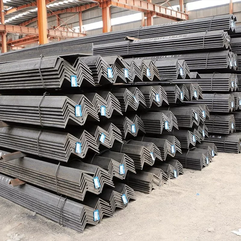 China Hersteller A36 SS400 S235 Hot Rolled Carbon gleichen Winkel Stahlstab Heiß Getaucht Galvanisierter Winkeleisen Winkelstahl Bar Bügeleisen