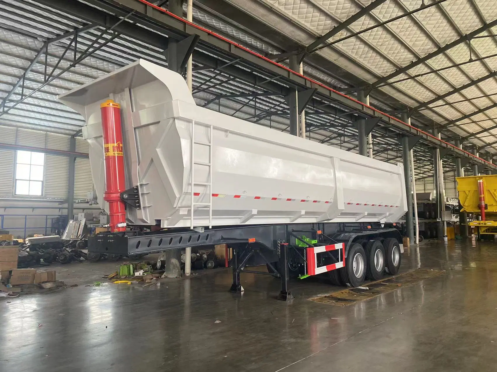 Neue und gebrauchte 2axle 3 Achse 4axle 5axle 6axle 30ton 40ton 50ton 80ton 100ton Dump Semi Trailer Alle Arten von Traktoren Sind Standard