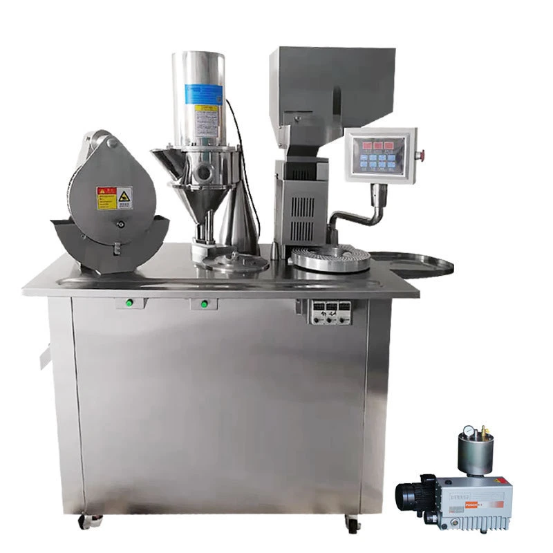 Lom Easy to Operate Coffee Enteric Coated Capsule Encapsulation Sorting Filling and Sealing Machine Hard Gelatin Capsule Filler Making Machine