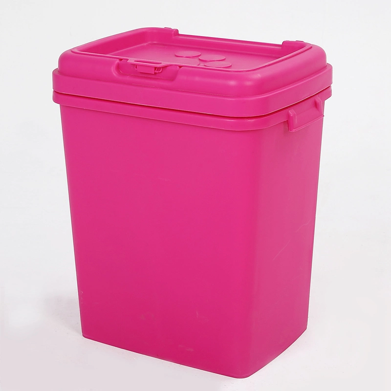 High quality/High cost performance  40liter Custom Logo Stackable Airtight Plastic Pet Food Storage Bins