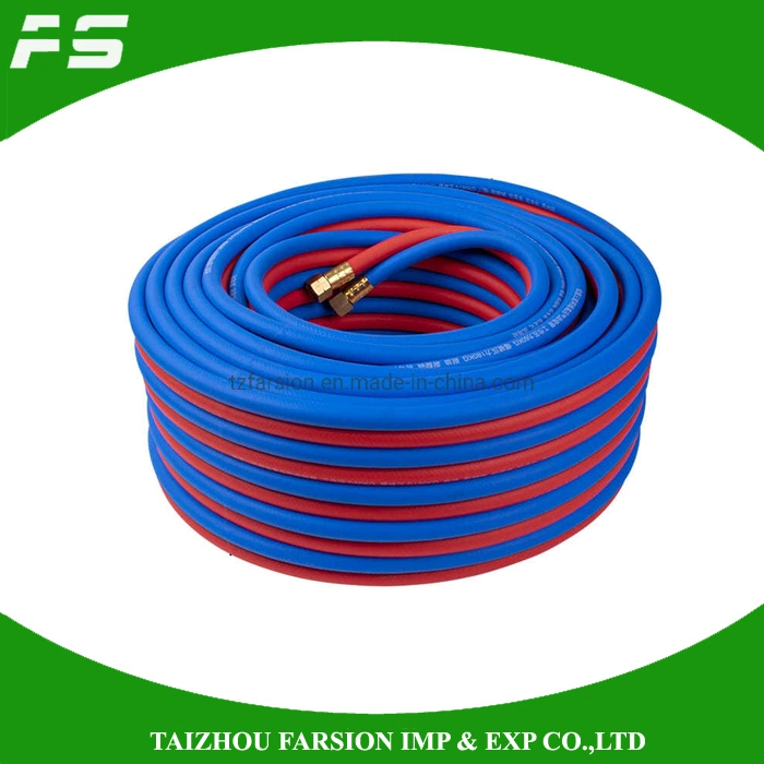 China Manufacturer High Pressure 1/4" 3/8" Propane Oxygen Acetylene Double Twin Welding Hose