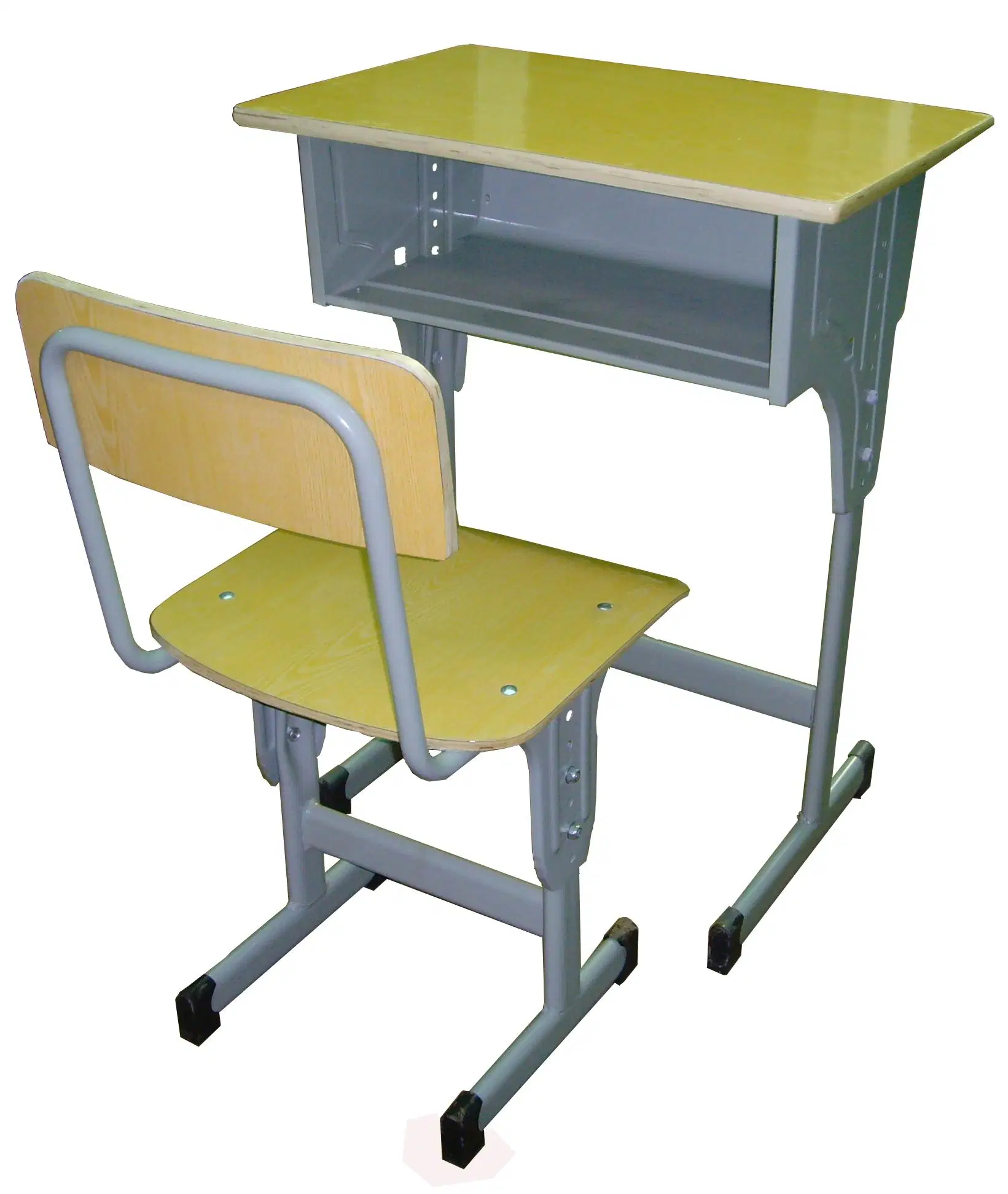 Горячая продажа Одноместный студенческий стол и стул Школа Школа стол