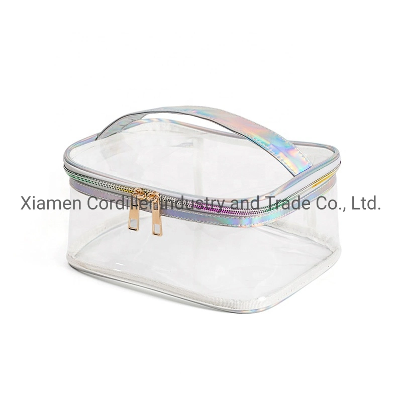 Waterproof Transparent Cosmetic Bag Travel Clear Plastic Make up Bag