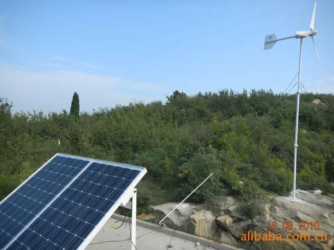 5kW 10KW para el sistema híbrido de Soar viento del hogar viento solar Generador completo con paneles solares aerogenerador Inverter baterías cable etc etc (1kw-20kw)