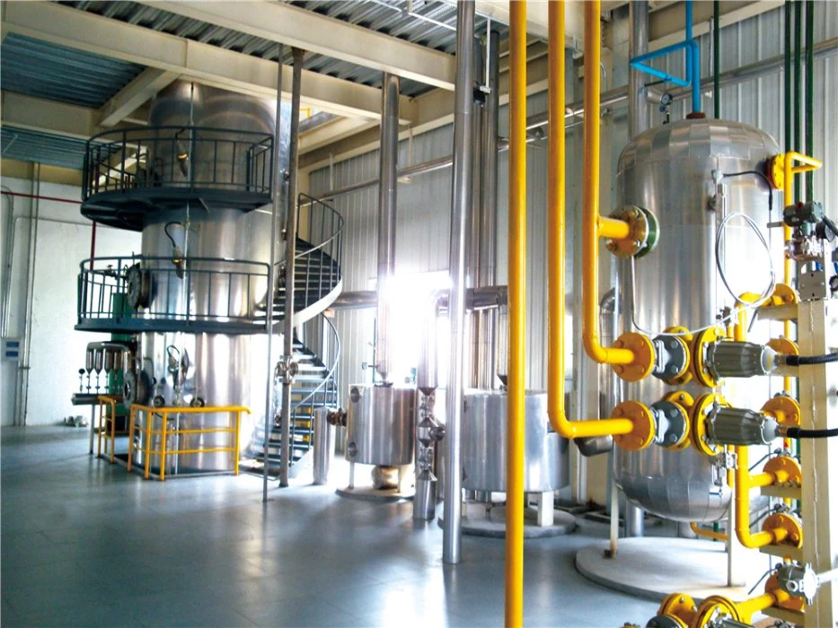 600t/D Crude Oil Refining Machine, Cooking Oil Refining Production Line