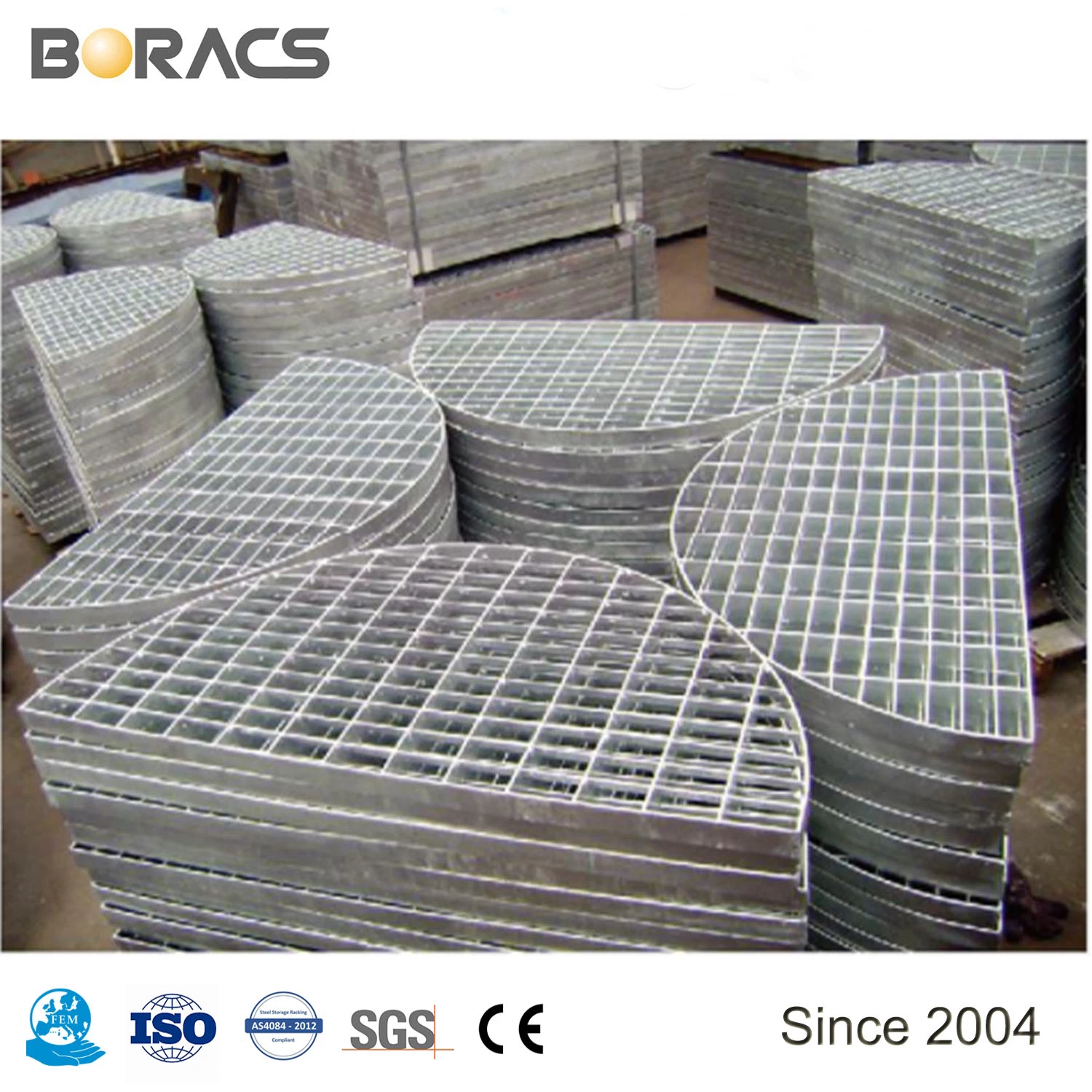 High quality/High cost performance  Low Price China Direct Factory Floor Grate Drain Galvanized Steel Floor Grating