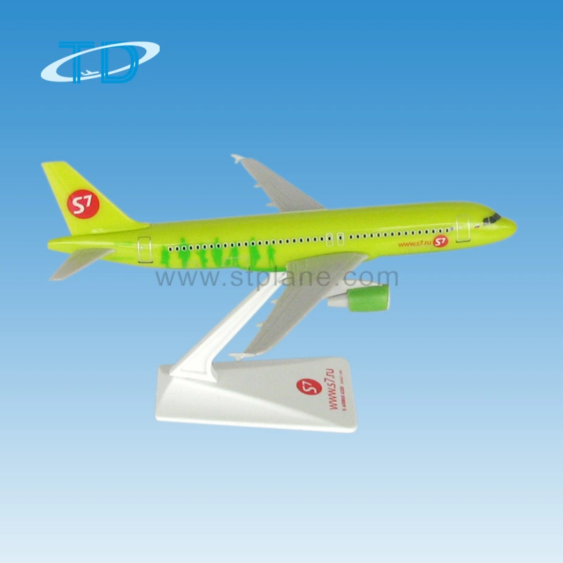 S7 A320 de 18,8cm 1/200 modelo de avión para regalos para empresas