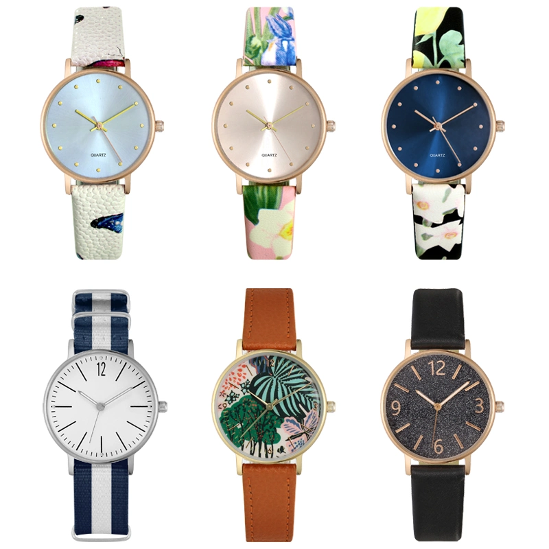 Women Ladies Quartz Watches for Women, Custom Logo Lady Watch