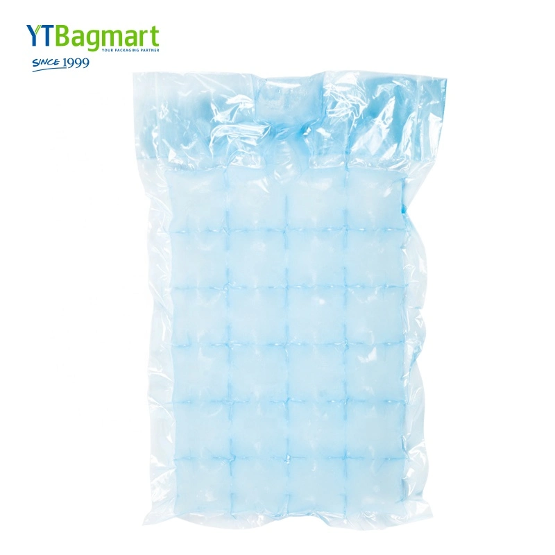 Transparent Poly Cold Seal Packaging Cubes Plastic Ice Cube Bags for Making Ice Cubes, Disposable PE Food Grade