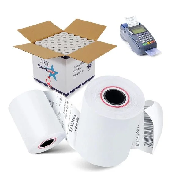 Thermal POS Till Paper Rolls 80*80mm 57*40mm Thermal Receipt Paper