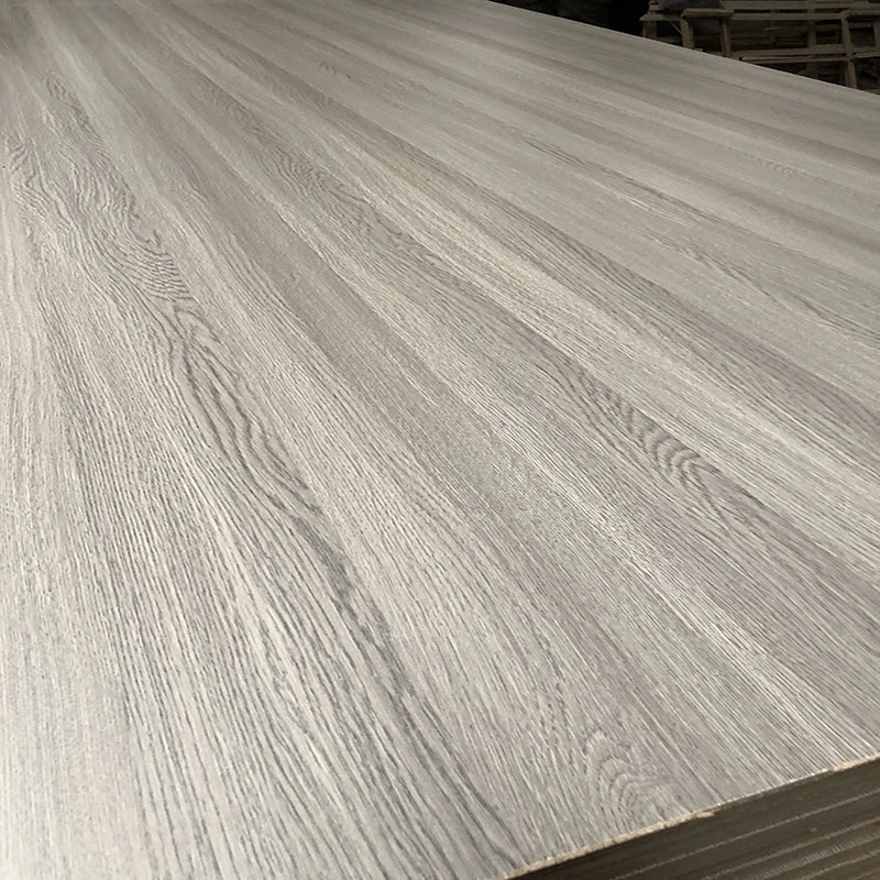 La madera de melamina de alta calidad de grano de madera contrachapada de hojas de laminado Panel de madera