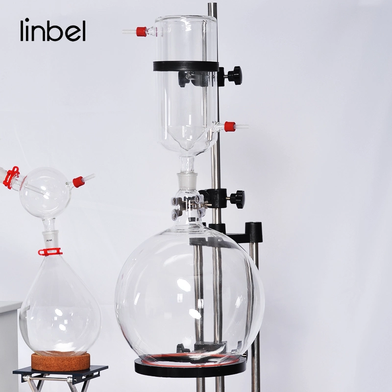 Lab 10L Short Path Distillation Turnkey with Heating Mantle Chiller and Pump