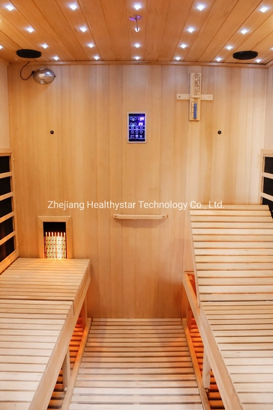 Canadian Hemlock Dry Steam Sauna Room