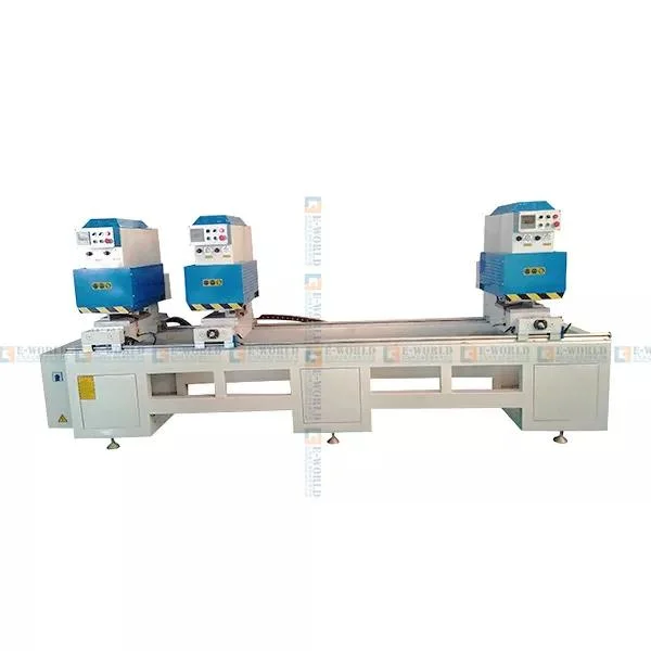 High-End Product Pneumatic Drive PVC Double Side Three Head Seamless Welding Machine