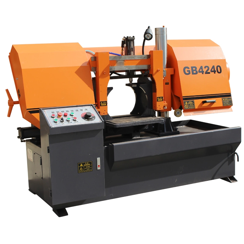 Steel Bar Horizontal Metal Sawing Bandsaw Cutting Rebar Band Sawing Machine Price